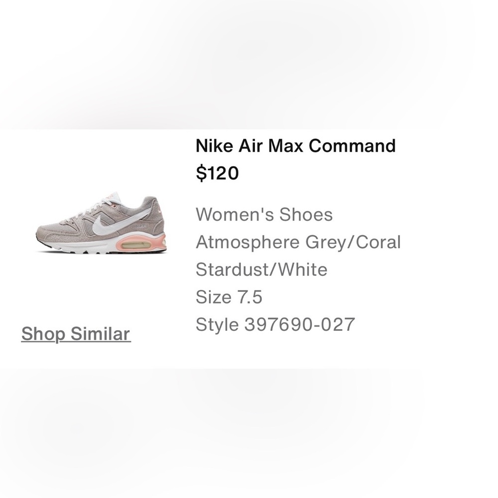 Must go!  Offer! Nike Air Max Command. Like new condition